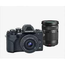 E-M10 IV Black 14-42EZ+40-150