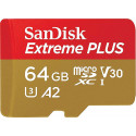 Sandick  Extreme Plus Micro SD 64 GB