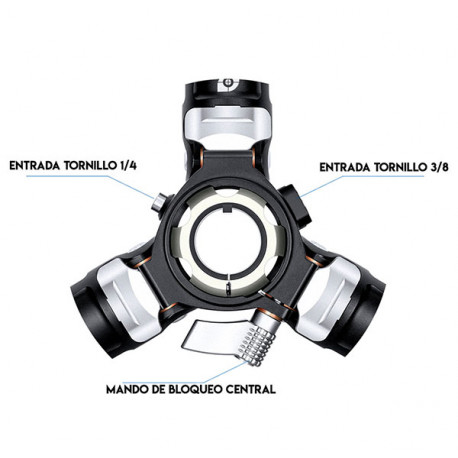 Leofoto LV284C + Rotula video BV-5