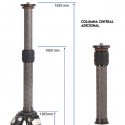 Tripode Leofoto LS325C + Rotula video BV-10