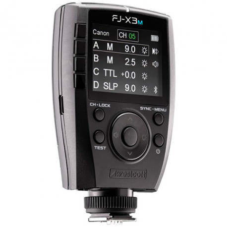 Disparador  Westcott FJ-X3m para flashes