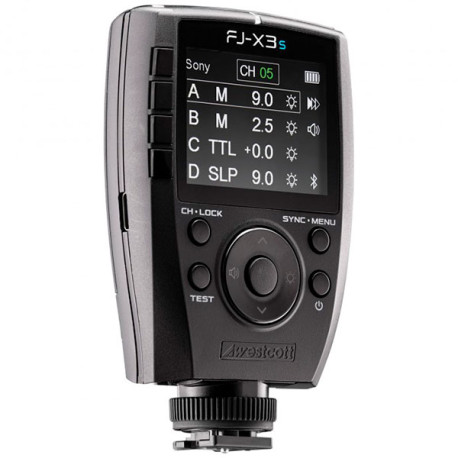 Disparador  Westcott FJ-X3m para flashes