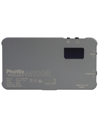 Antorcha LED Phottix M100R RGB