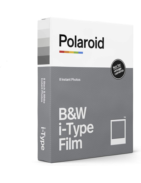 Pelicula instantanea Polaroid ByN I-Type