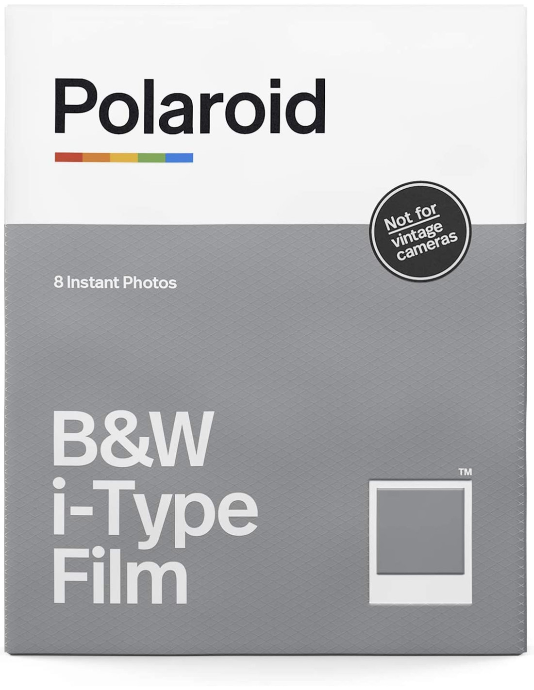 Pelicula instantanea Polaroid ByN I-Type