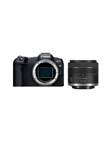 Canon EOS R8 y objetivo RF 24-50MM F4.5-6.3 IS STM
