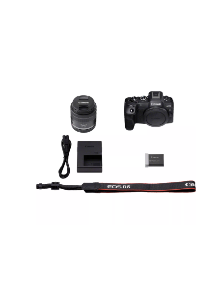 Cámara Canon EOS R8 + RF 24-50MM F4.5-6.3 IS STM