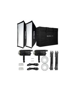 Kit 2 Focos Led Nanlite FS-300B 350w Bi-color 2