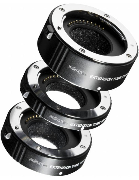 Kit Tubos de extension Walimex Pro para  Olympus / Panasonic MFT