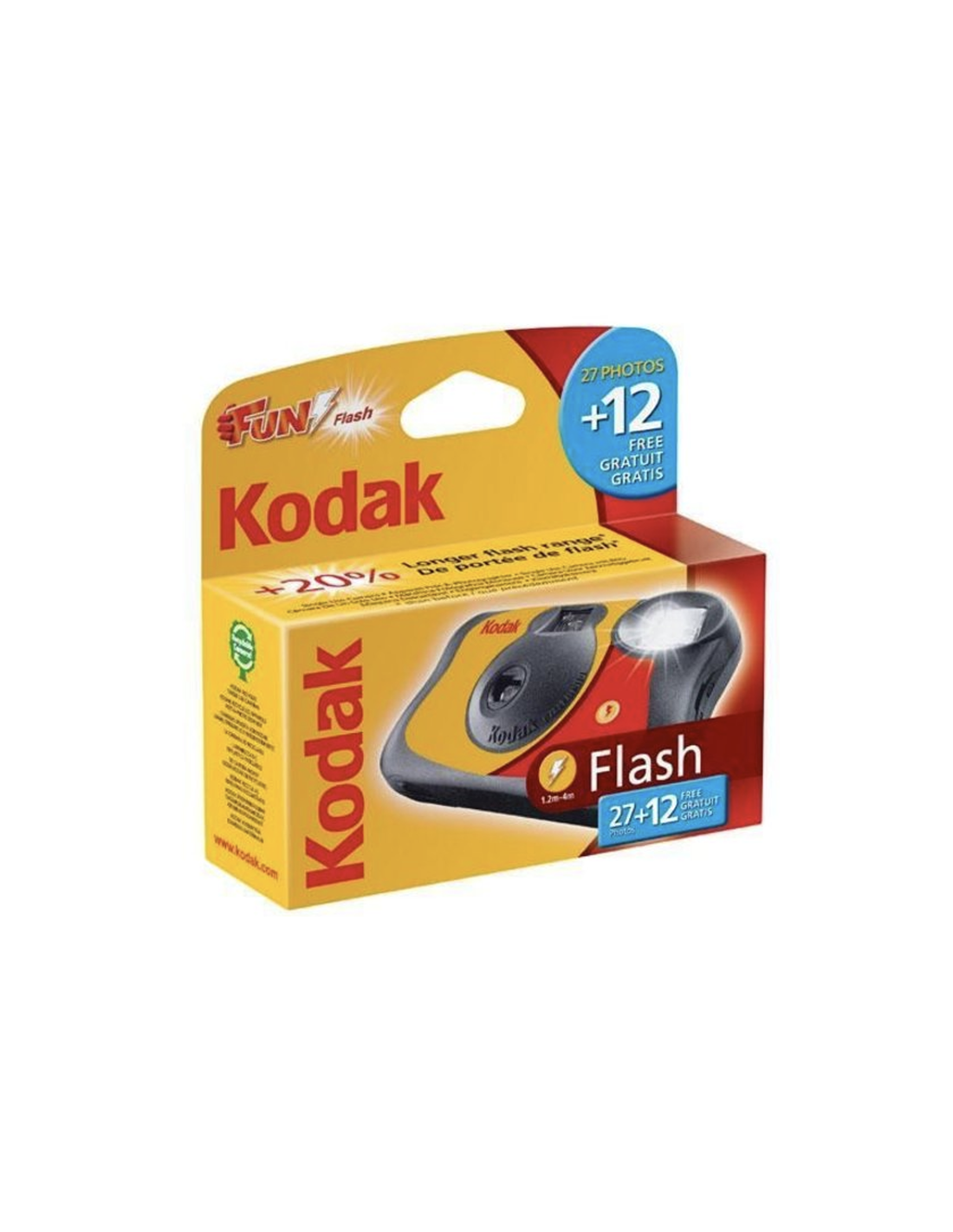 Kodak FunSaver Cámara Desechable con Flash 39 fotos