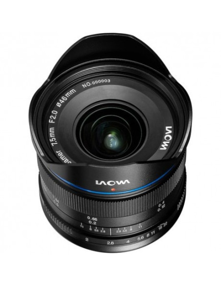 Laowa 7.5 mm Micro 4/3 para Olympus / Panasonic Laowa 7.5 mm Micro 4/3 para Olympus / Panasonic