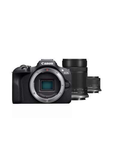 Canon EOS R100 +RF-S 18-45mm F4.5-6.3 IS STM+ RF-S 55-210mm IS STM