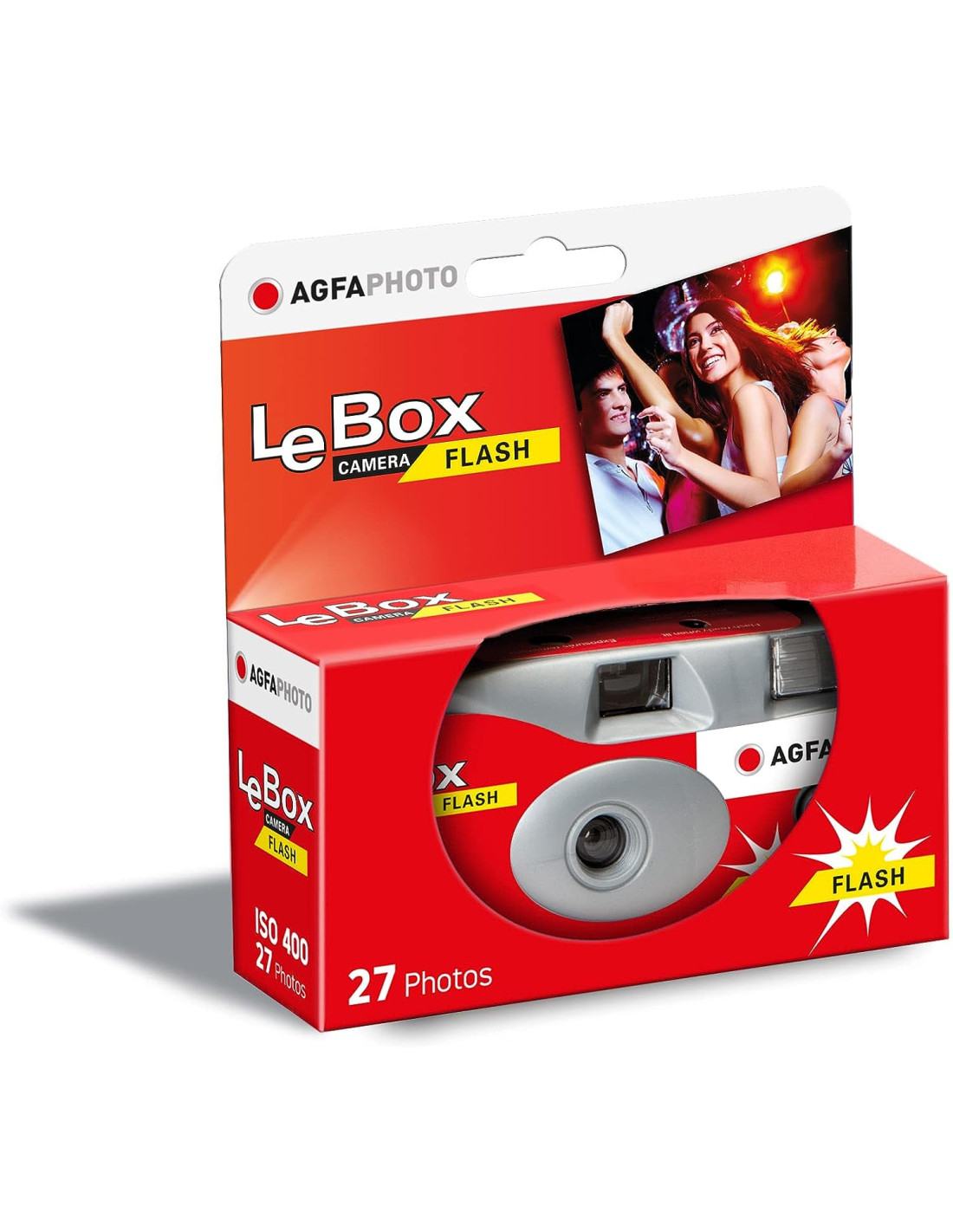 Cámara Desechable AgfaPhoto Le BOX 27 Flash