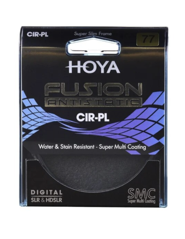Filtro Polarizador Circular HOYA Fusion 72 mm Filtro Polarizador Circular HOYA Fusion 72 mm