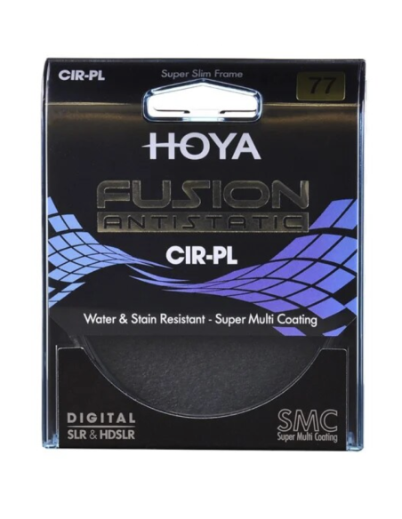 Filtro Polarizador Circular HOYA Fusion 72 mm Filtro Polarizador Circular HOYA Fusion 72 mm