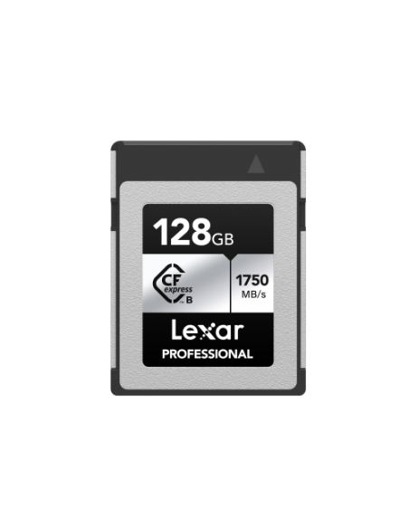 Tarjeta Lexar CF express PRO Type B Silver series 128GB - R1750/W1300MB/s