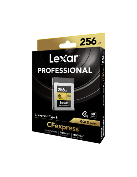 CFexpress Lexar PRO Type B Gold series 128GB - R1750/W1500MB/s