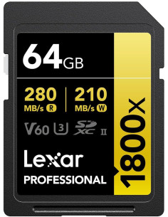 Tarjeta Lexar SD Pro Gold...