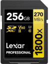 Lexar SD Pro Gold Series UHS-II 1800x  256 GB V60