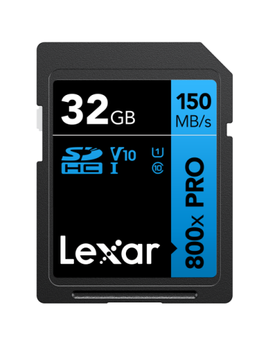 Tarjeta Lexar SDHC 800x PRO Blue...