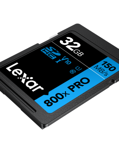 Tarjeta Lexar SDHC 800x PRO Blue...