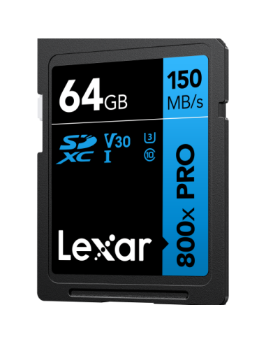 Tarjeta Lexar SDHC 800x PRO Blue...