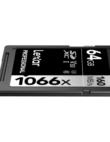 Lexar SD Pro Silver Series UHS-I 1066x 64GB V30