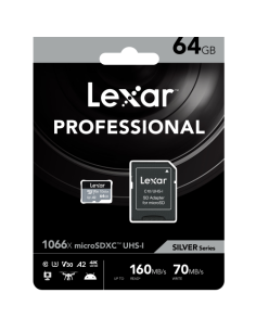Tarjeta Lexar microSD...