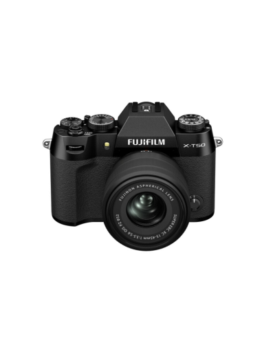 Fujifilm X-T50 Black +XC15-45 Kit