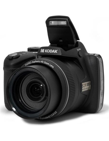 Cámara Kodak Pixpro AZ 528  negro16 mp. Zoom 52X