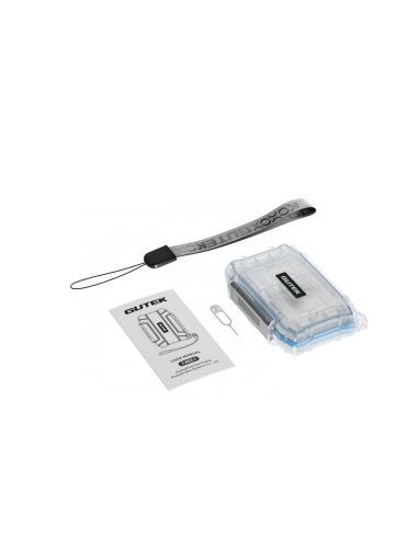 Estuche protector Gutek Tortoise T-MCC-1 para tarjetas de memória