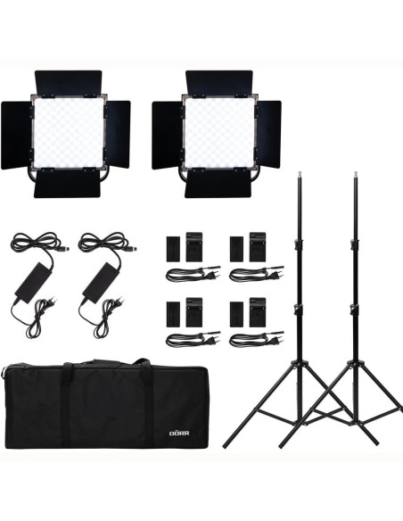 Kit Panel LED Profesional DÖRR DLP-1000 Bicolor