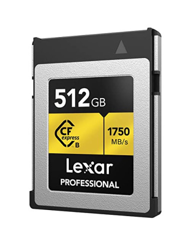 Lexar CFexpress PRO Type B Gold series 512GB - R1750/W1500MB/s
