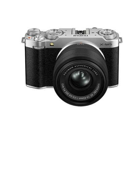 Fuji X-M5 XC15-45mm Silver