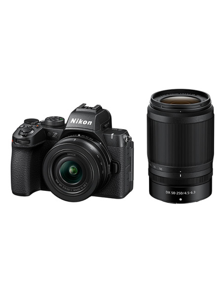 Nikon Z 50II + Z DX 16-50mm f/3.5-6.3 VR +Z DX 50-250mm f/4.5-6.3 VR
