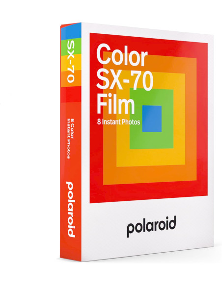 Pelicula instantanea Polaroid SX-70 Colo