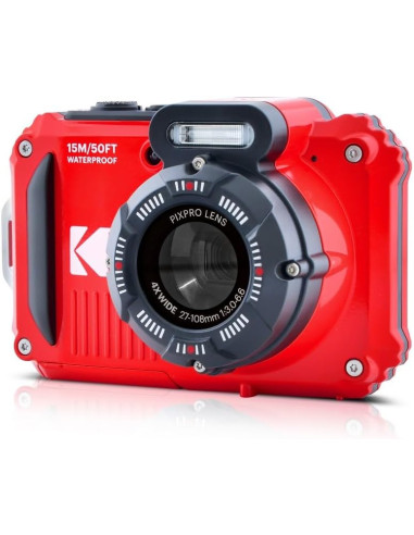 Cámara Kodak WPZ 2 16 mp RED