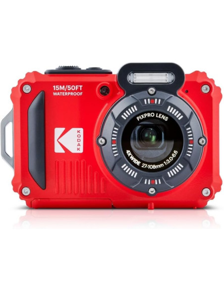 Cámara Kodak WPZ 2 16 mp RED