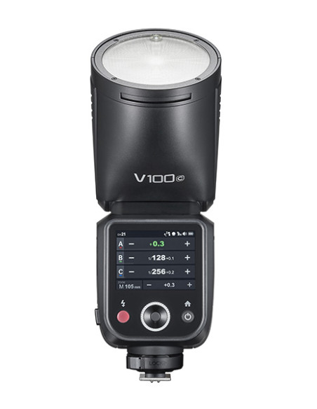 Flash Godox V100 PRO para Nikon
