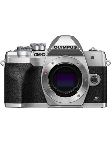 Cámara Olympus OMD E-M10 IV Silver cuerpo