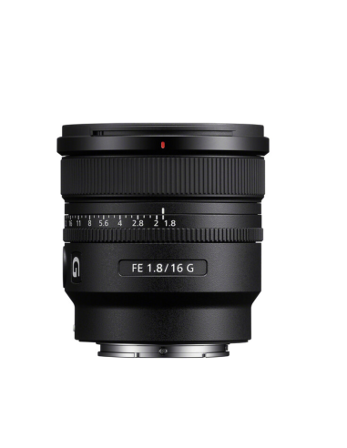 Sony FE 16mm. f1,8G