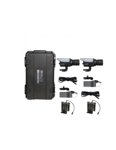 Kit 2 x Foco Nanlite FC-60B Bi-color + Battery Grip