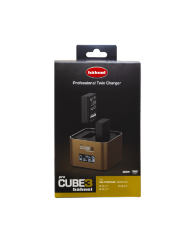 Cargador Hähnel Pro Cube 3 Olympus