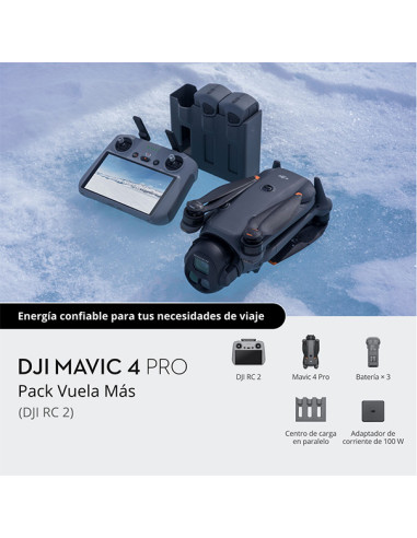 Pack DJI Mavic 4 Pro Vuela Más (DJI RC 2)
