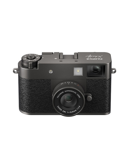 Fuji X- half HF1 Charcoal Plateado