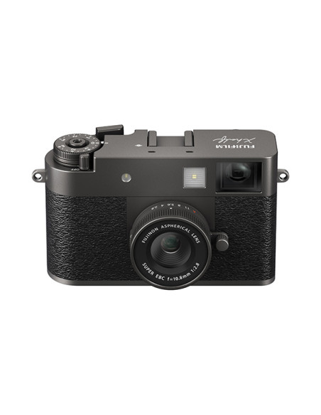 Fuji X- half HF1 Charcoal Plateado
