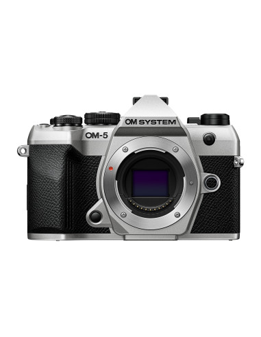 Cámara OM SYSTEM OM-5 MK II Silver Cuerpo