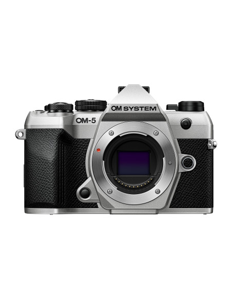 Cámara OM SYSTEM OM-5 MK II Silver Cuerpo