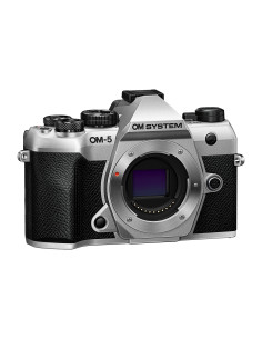 Cámara OM SYSTEM OM-5 MK II Silver Cuerpo 2