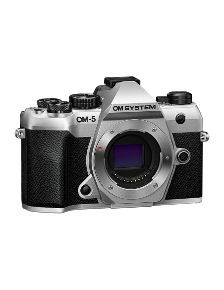 Cámara OM SYSTEM OM-5 MK II Silver Cuerpo